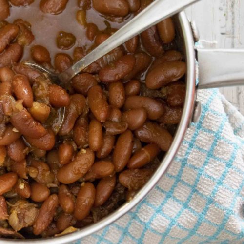 spicy cowboy beans