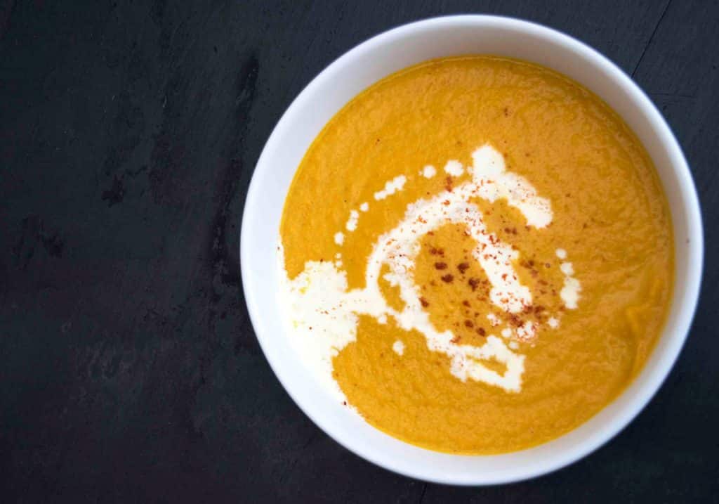 chipotle carrot soup