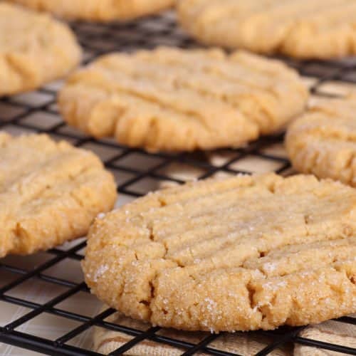 Spicy Peanut Butter Cookies