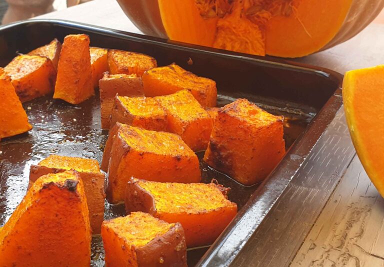 Spicy Chipotle Baked Pumpkin