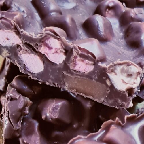 Chipotle Chocolate Rocky Road Candy