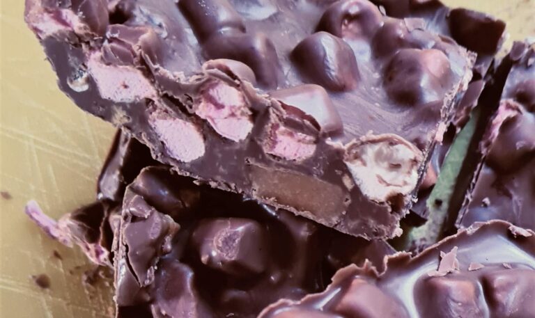 Chipotle Chocolate Rocky Road Candy