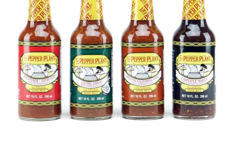 The Pepper Plant Hot Sauce 4-Pack
