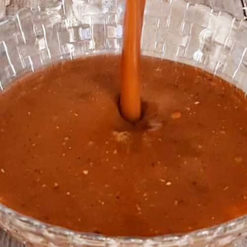 Spicy Chinese style BBQ sauce