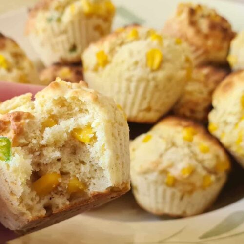 Easy Jalapeno Corn Muffins