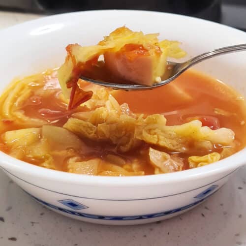 Spicy Cabbage Soup