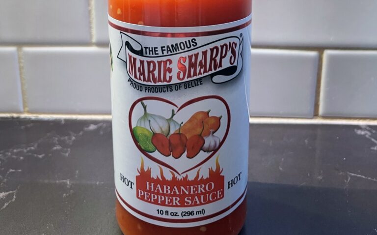 Marie Sharp's Habanero Pepper Sauce Label
