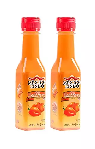Mexico Lindo Red Habanero Hot Sauce