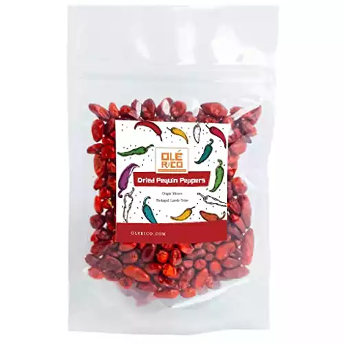 Dried Pequin Peppers (1 ounce)