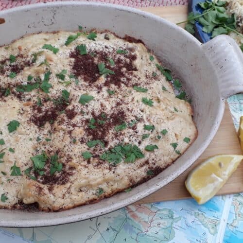 Chili and Tahini Fish with Almond and Date Couscous